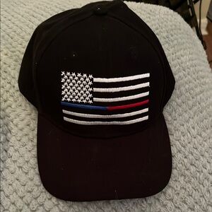 Black American Flag Cap